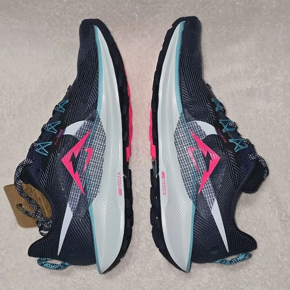 NEW Nike Pegasus Trail 5 Men's Sz 7.5 Sneakers 'Midnight Navy' DV3864-403 Shoes
